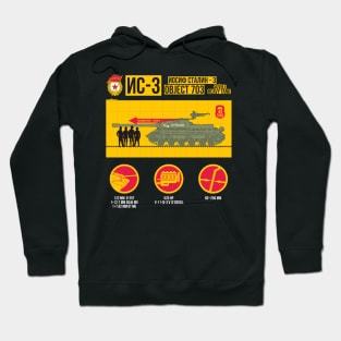 For someone who understands tanks! IS-3 infographics Hoodie